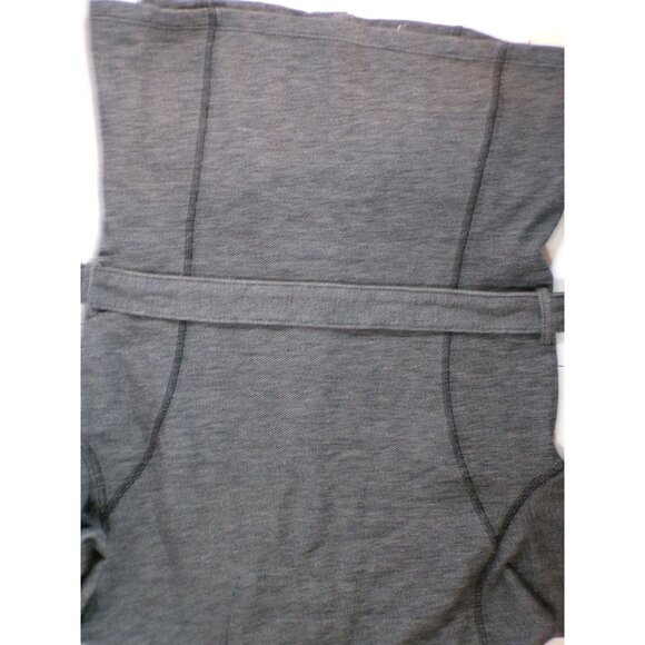 Guess Womens Small Gray Hooded Jacket With Button Details & Pockets coat - Picture 12 of 14